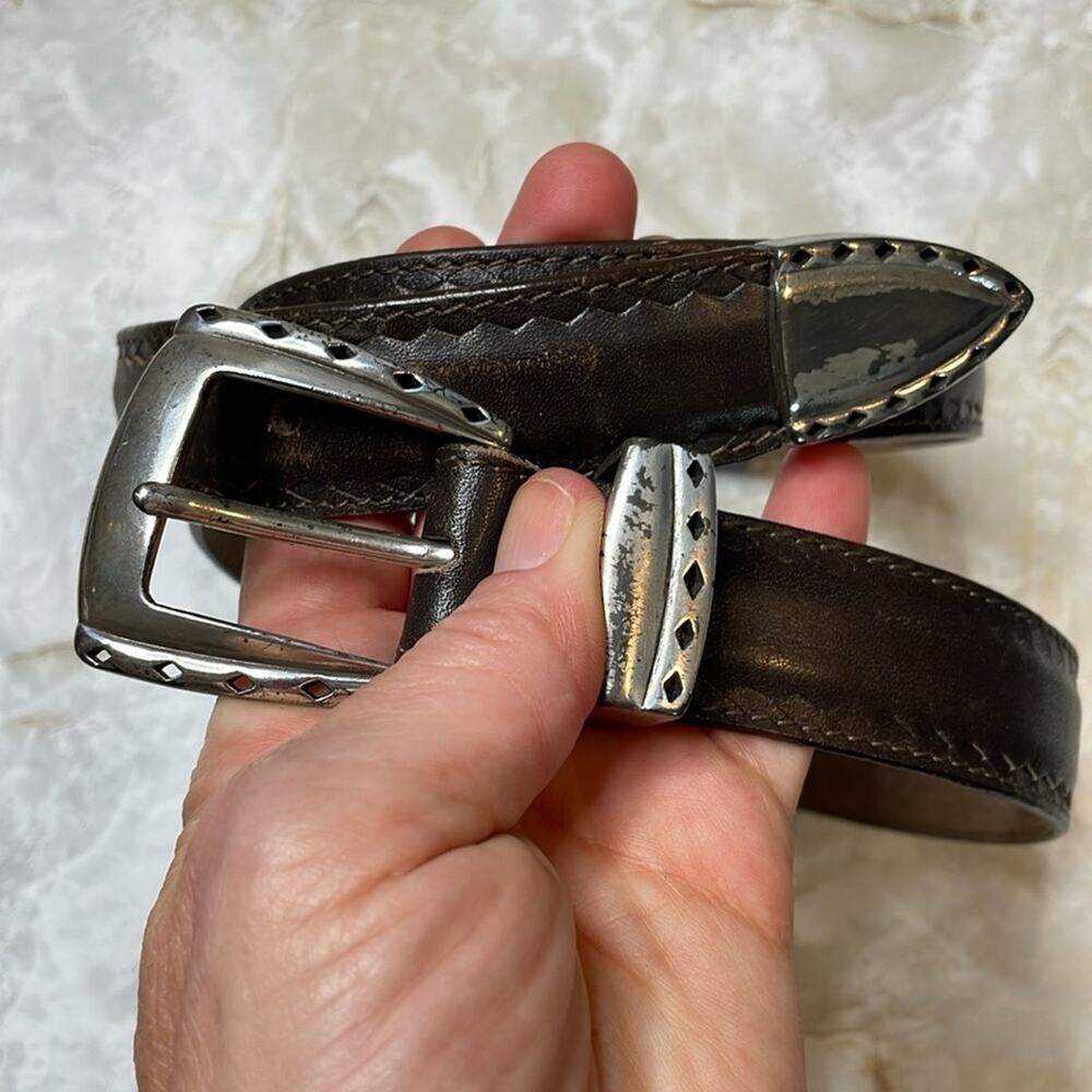 Vintage Billy Belts western style leather belt